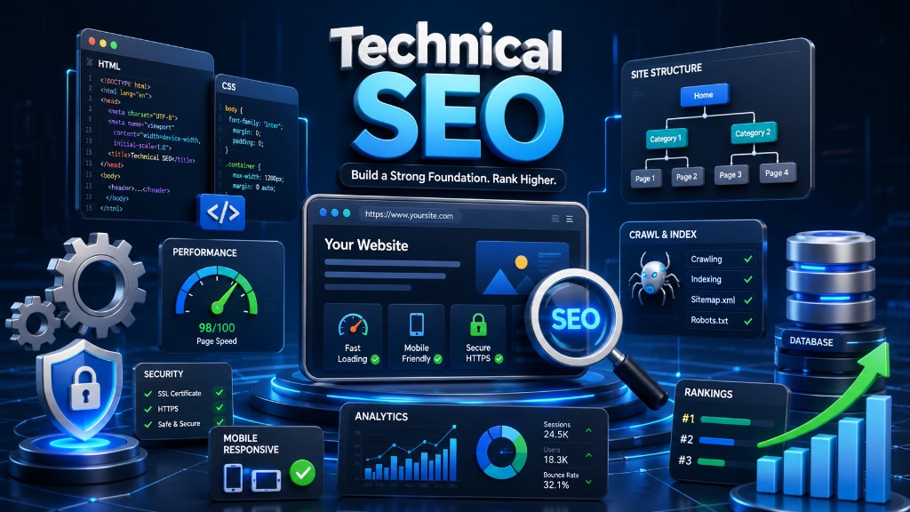 Technical SEO — Build a Strong Foundation. Rank Higher.